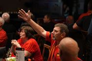 Eerst begrafenisstemming, dan feestvreugde
