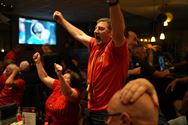 Eerst begrafenisstemming, dan feestvreugde