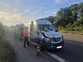 Drie gewonden na crash op eerder ongeval