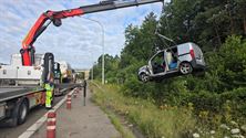 Drie gewonden na crash op eerder ongeval