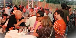 Sfeervolle WK-beleving op Caliceterras