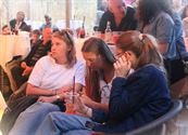 Sfeervolle WK-beleving op Caliceterras