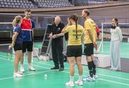 Vandaag was het aan de gemengde dubbelteams