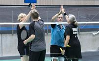 Vandaag was het aan de gemengde dubbelteams