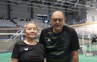 Vandaag was het aan de gemengde dubbelteams
