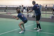 Vandaag was het aan de gemengde dubbelteams