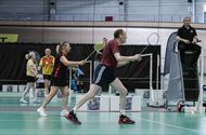 Vandaag was het aan de gemengde dubbelteams