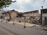 Afbraak gestart voor nieuw woonproject in Zolder