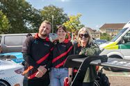 Massa volk voor parade van 24 Uren van Zolder