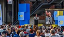 Veel volk kan humor van Rob Vanaundehoven pruimen