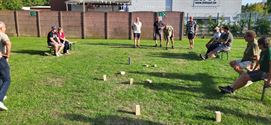 Kubb-tornooi was hoogtepunt van Berkenbos Leeft