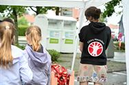 En toch bleef de sfeer erin op Kleurrijk Plein
