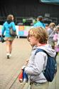 En toch bleef de sfeer erin op Kleurrijk Plein