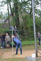 Moedige schutters trotseren slecht weer
