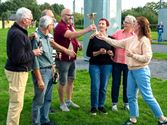 Vrijwilligers Vincentius: even stoom afblazen