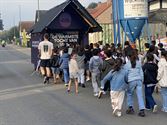 Enthousiaste doortocht van Het Warmste Huis