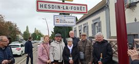 Roos Philia Europa is gedoopt in Hesdin-la-Forêt