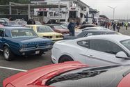Amerikaanse sfeer hing ook in de paddock