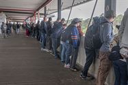 Amerikaanse sfeer hing ook in de paddock