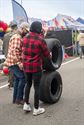 Amerikaanse sfeer hing ook in de paddock