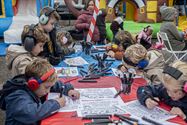 Amerikaanse sfeer hing ook in de paddock