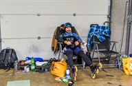 150 dappere skaters maar helaas geen supporters