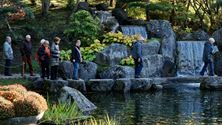 NEOS op verkenning in de Japanse Tuin