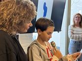 Een maand lang creatieve kinderkunst in de bib