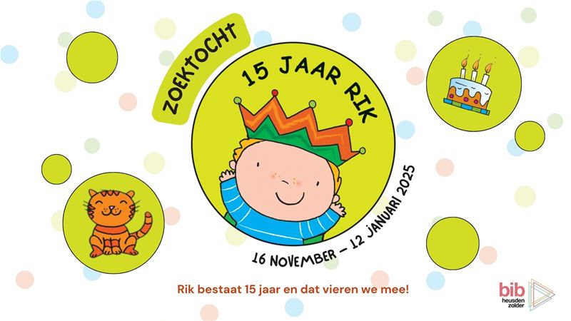 15 jaar 'Rik'