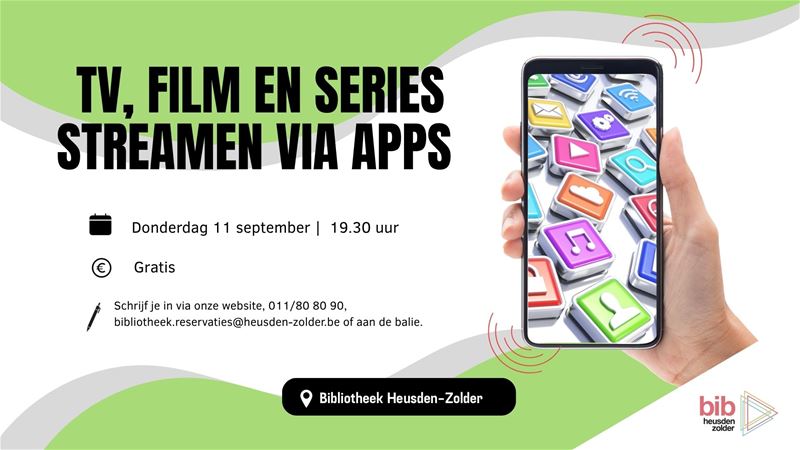 Tv, film en series streamen via apps