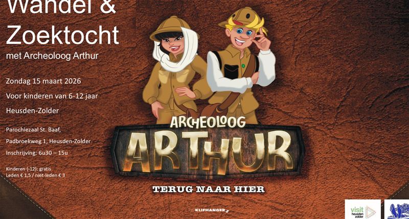Wandel/zoektocht met archeoloog Arthur