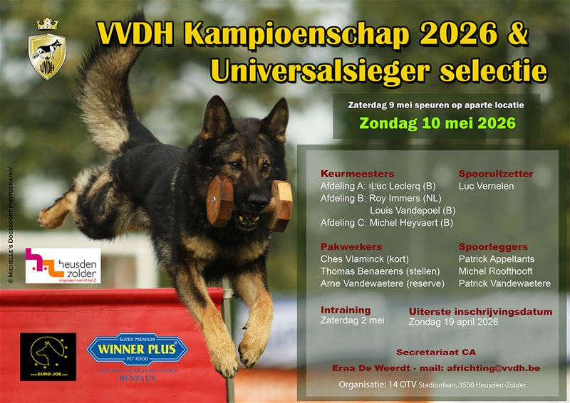 Belgisch kampioenschap africhting