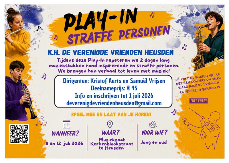 Play In - Straffe personen!