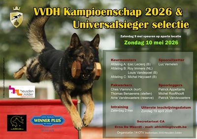 Belgisch kampioenschap africhting