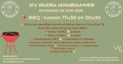 BBQ Otv Heusden vzw Gehoorzaamheid